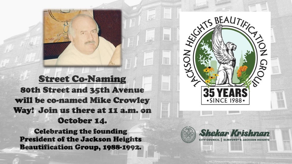 JHBG Jackson Heights Beautification Group